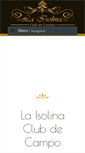 Mobile Screenshot of laisolinaclubdecampo.com